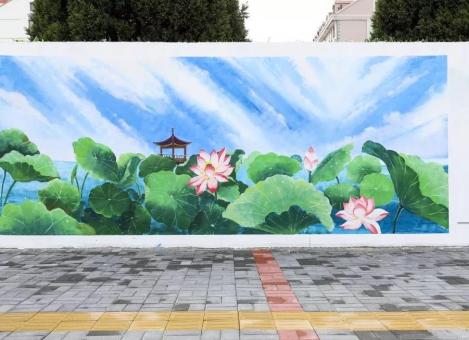 兴平墙绘施工材料制作工艺说明
