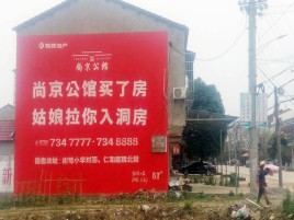 兴平墙体广告在乡镇、农村市场的媒体优势