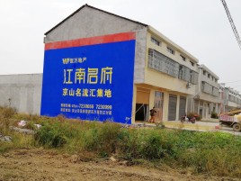 兴平农村墙体广告在不同形式上面展现的不同特色