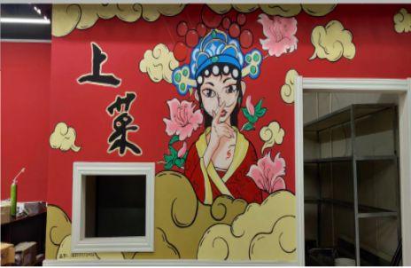 兴平墙体彩绘的发展和应用
