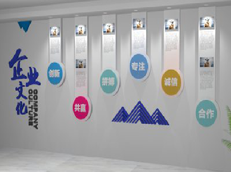 兴平企业文化墙需要传递什么办公文化？